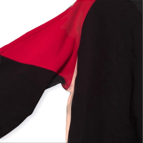 PELLE PELLE  Marc Buchanan Pullover Sweatshirt Men’s size XL Navy Blue Red - Picture 3 of 6